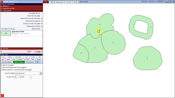 Video thumbnail: Drawing and editing polygons with the brush tools